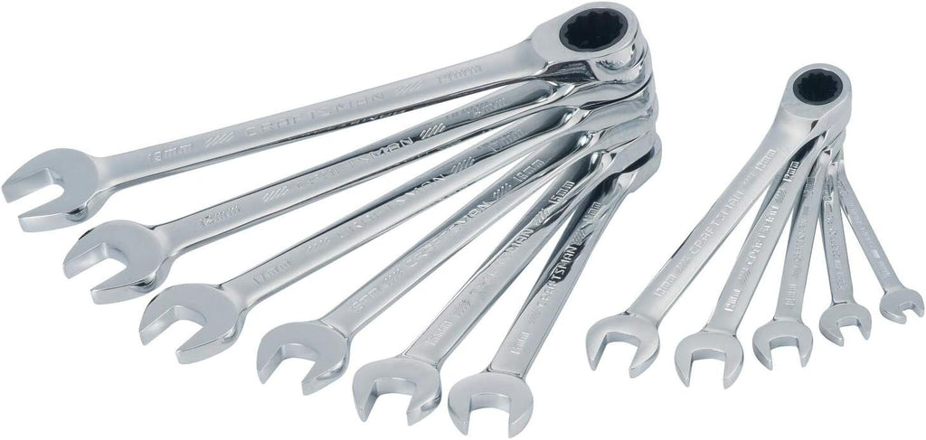 11-Piece Metric Ratcheting Wrench Set I26661