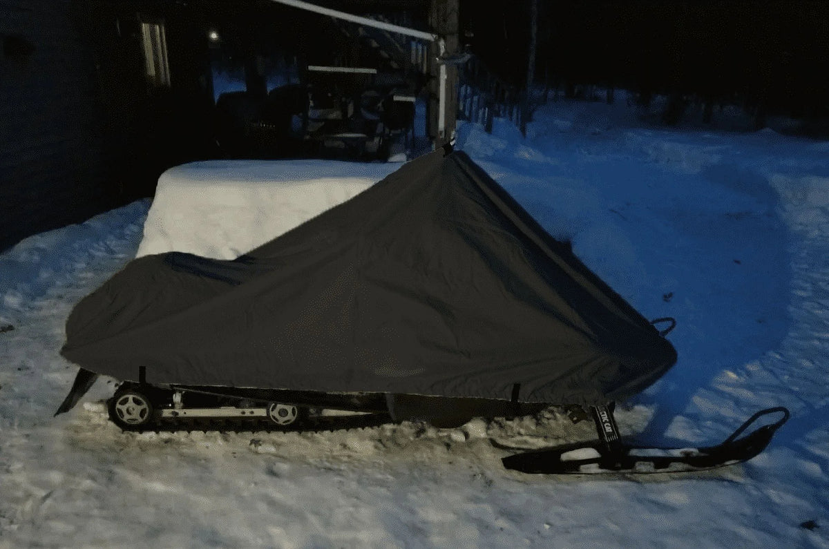 200 Denier All Black Snowmobile Cover M371