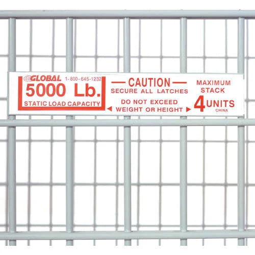 Folding Wire Container 5000 lb Capacity S600