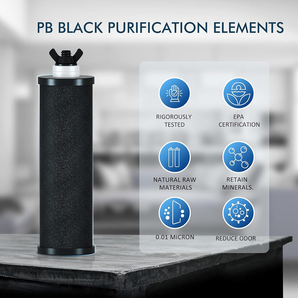 Black Purification Elements Water Purifier Replacement Filters J7626