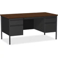 Black Walnut Double-Pedestal Desk U51864
