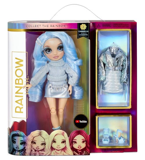 12 Pieces Light Blue Doll Playset G556