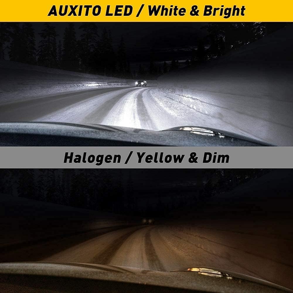 9007 HB5 LED Headlight Bulbs & H11 H8 H16 LED Fog Light Bulbs Pack of 2 X68720