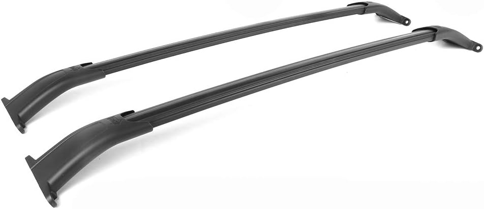 Black Aluminum Roof Rack Cross Bar Pack of 2 H295