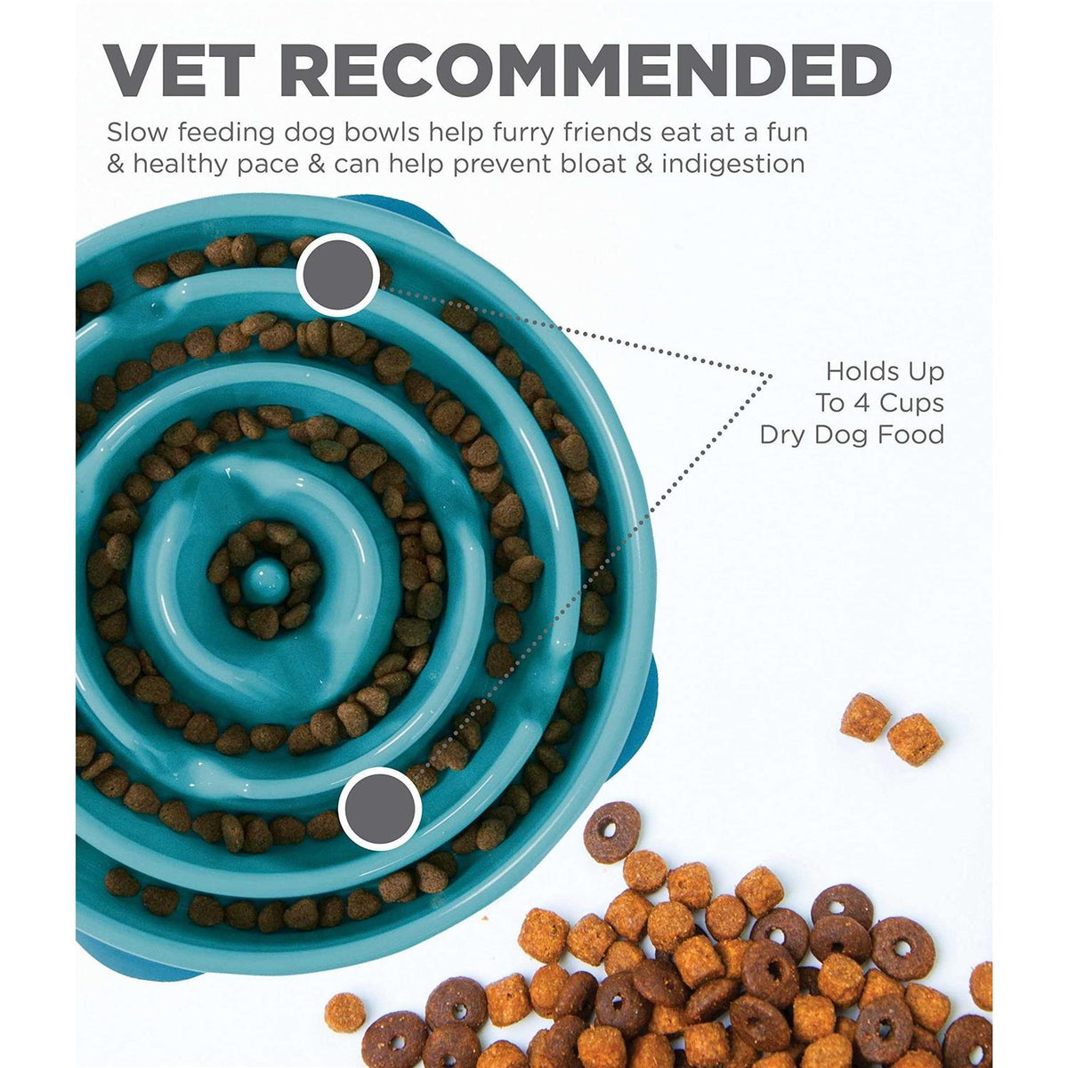 Fun Feeder Dog Bowl W5261