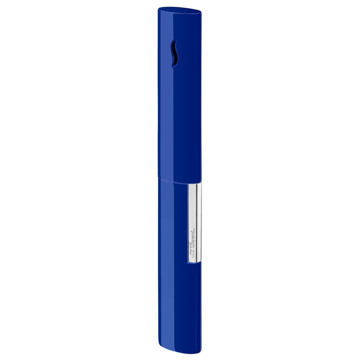 Blue/Chrome Luxury Lighter L982