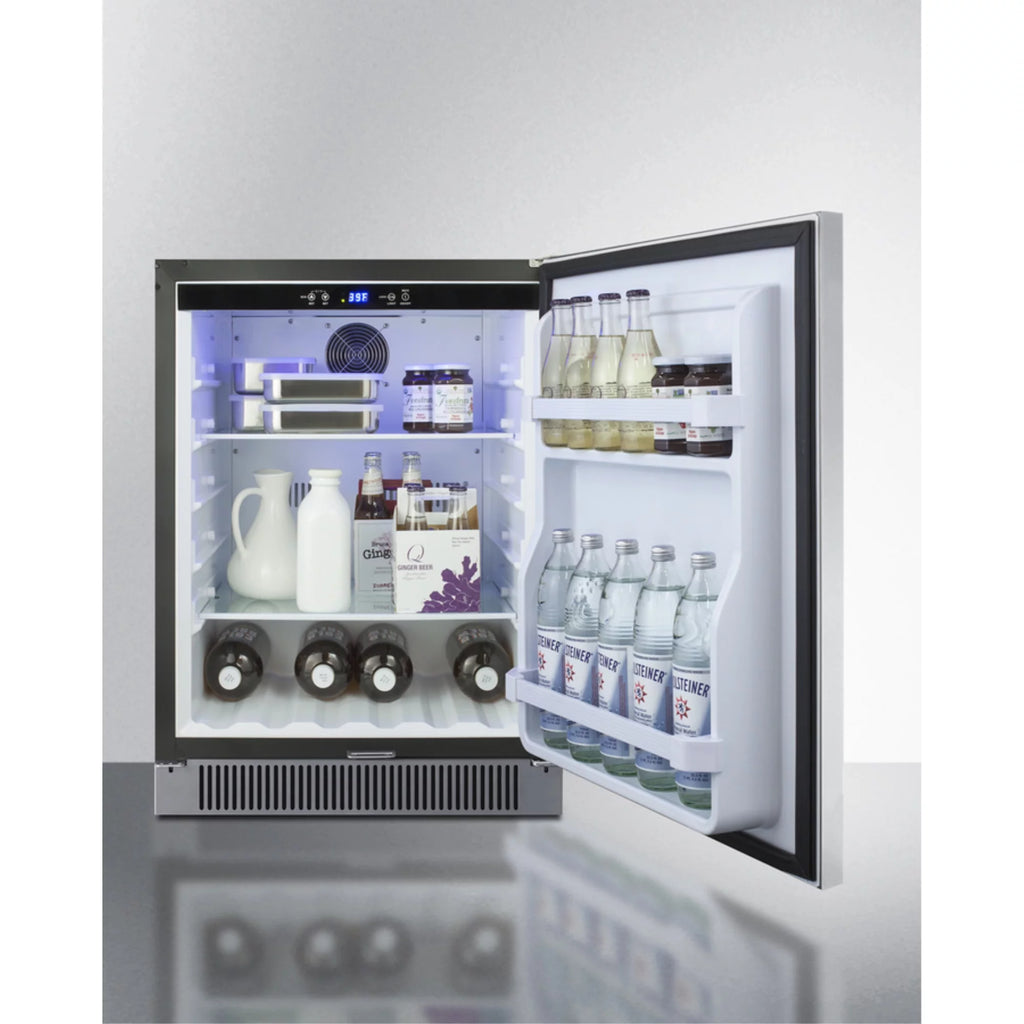 24 in. Wide Built-In Outdoor All-Refrigerator T768959