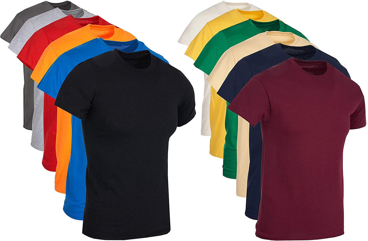 12 Pack Cotton Short Sleeve T-Shirts I56070