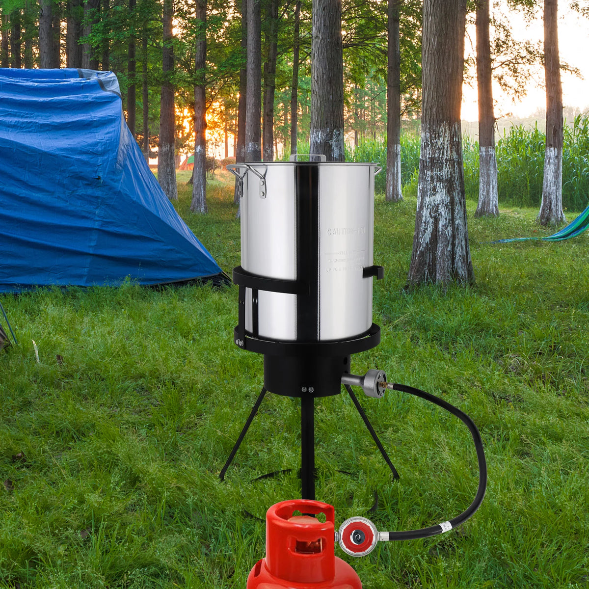 30qt Aluminum Propane Outdoor Fryer F78457