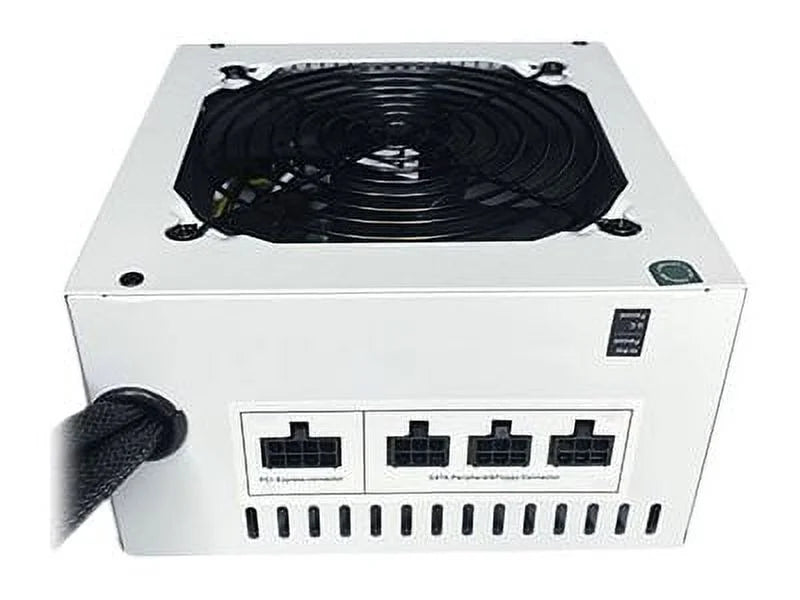 600 Watt White ATX12V Power Supply H8614