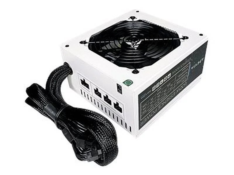 600 Watt White ATX12V Power Supply H8614