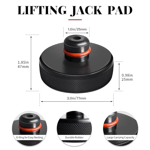 Lifting Jack Pad with Storage Case J3583